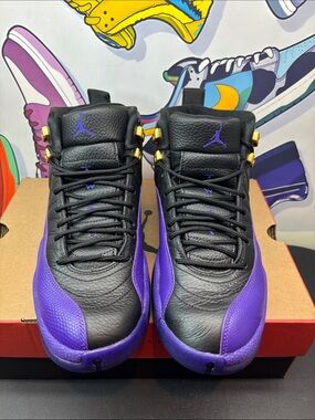 PRE-OWNED WITH BOX! Air Jordan 12 Retro “Field Purple”